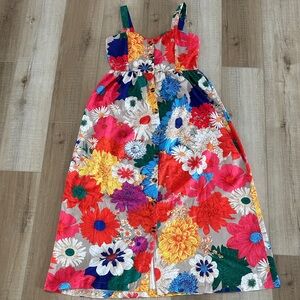 Floral Multicolor Women’s Dress